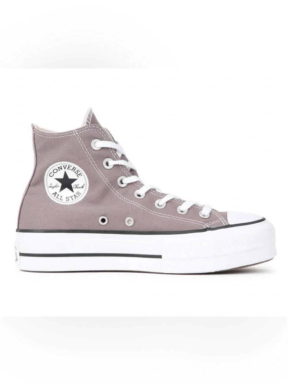 Converse Chuck Taylor All Star Lift Platform Hi Top Sneakers Wonder Stone